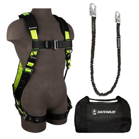 SAFEWAZE Fall Protection Kit, Size: L/XL FS133-L/XL